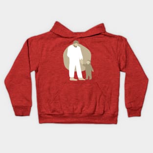 Father and Child Best Friends Kids Hoodie